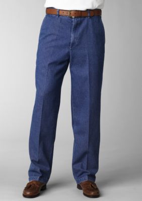 Haggar&reg;  Work-To-Weekend&trade;Flat Front Denim Pants