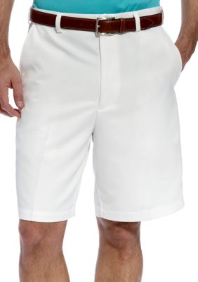Haggar Cool 18 Plain Front Microfiber Shorts