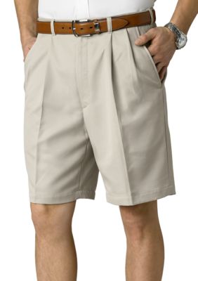 Haggar&reg; Cool 18 Pleated Microfiber Shorts