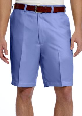 Haggar Cool 18 Flat Front Microfiber Shorts