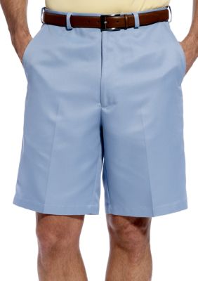 Haggar Cool 18 Plain Front Microfiber Shorts