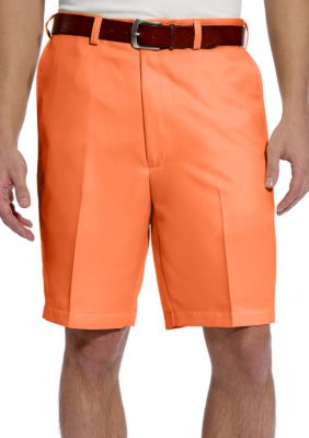 Haggar Cool 18 Flat Front Microfiber Shorts