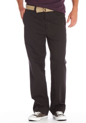 Haggar Life Khaki Straight Relaxed Fit Chinos