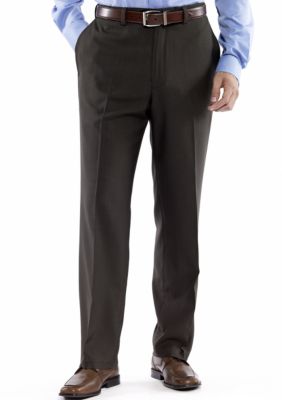 Haggar Smart Fiber Repreve Flat Front Dress Pants