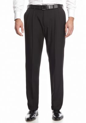 Haggar Smart Fiber Repreve Pleated Dress Pants