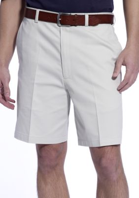 Haggar Flat Front Classic Twill Shorts