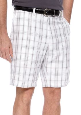 Haggar&reg; Cool 18 Windowpane Plaid Shorts