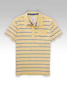 Red Camel&reg; Short Sleeve Striped Polo
