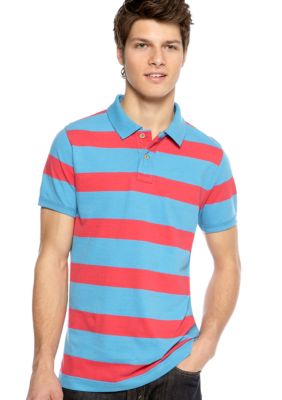 Red Camel Rugby Stripe Polo