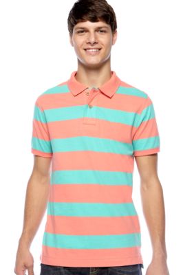 Red Camel Rugby Stripe Polo