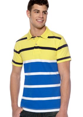 Red Camel&reg; Engineered Striped Polo