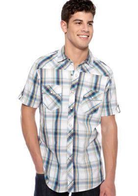 Red Camel Western Plaid Shirt