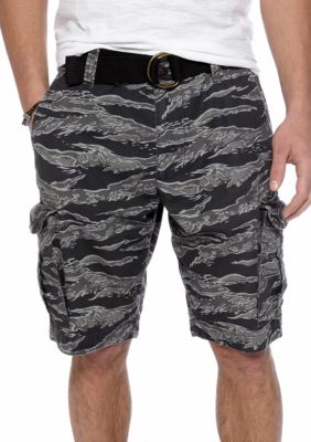Red Camel Brushed Camo Cargo Short