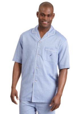 Nautica Captain's Herringbone Camp Shirt