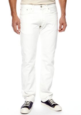 Levi's 514 Straight Fit White Twill