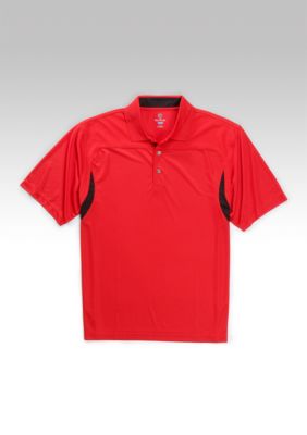 Pro Tour&reg; Colorblock Polo Knit
