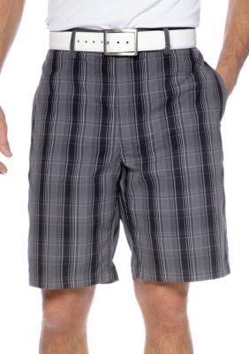 Pro Tour Plaid Tech Shorts