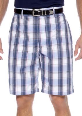 Pro Tour&reg; Plaid Tech Shorts