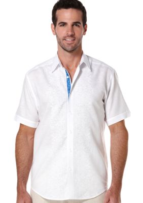 Cubavera Embroidery Woven Shirt