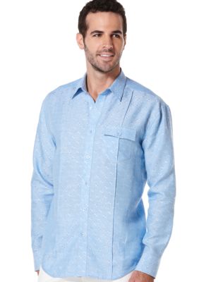 Cubavera Linen Basket Weave Shirt