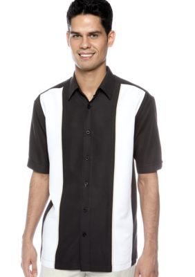 Cubavera&reg; Herringbone Panel Shirt