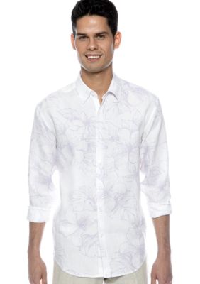 Cubavera Floral  Shirt