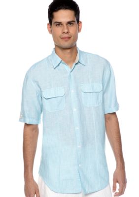 Cubavera Stripe 2 Pocket Shirt