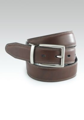 Nautica Leather  Reversible  Vitelo Sport Casual/Dress Belt