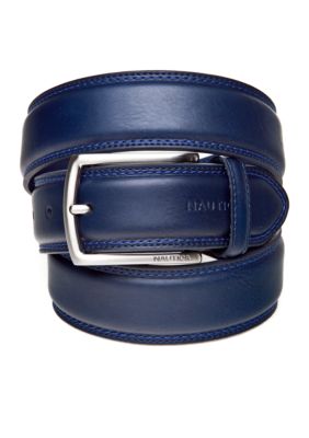 Nautica Cut Round Edge Dress Belt