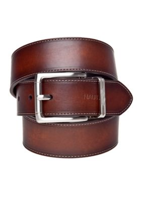 Nautica Cut Round Reversible Casual Belt
