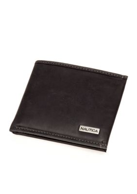 Nautica Cow Snow Passcase Wallet