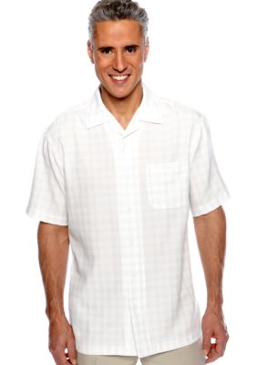 Saddlebred Windowpane Camp Shirt