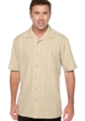 Saddlebred Windowpane Camp Shirt