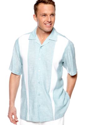 Saddlebred Panel Linen Woven Shirt