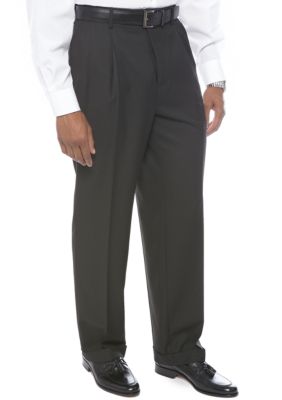Louis Raphael Classic Fit Comfort Pleat Front Dress Pants