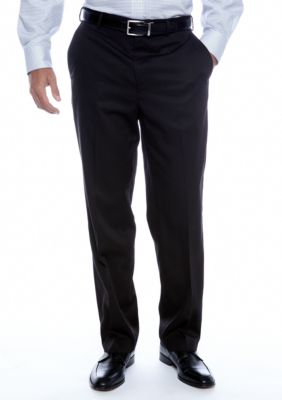 Louis Raphael Classic Fit Flat Front Dress Pants