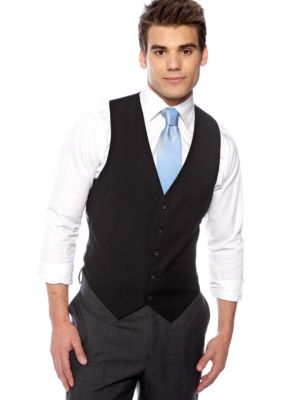 Kenneth Cole Reaction Striped Suit Separate Vest
