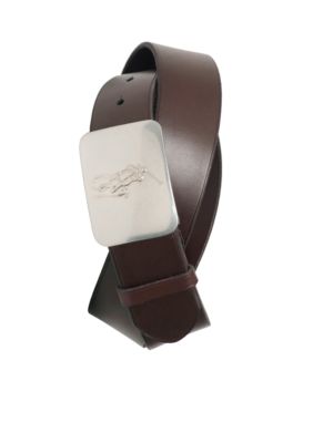 Polo Ralph Lauren Pony Plaque Belt