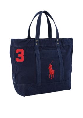 Polo Ralph Lauren Big Pony Canvas Tote