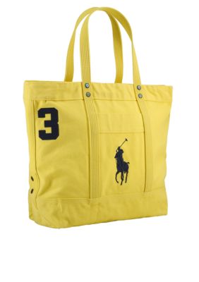Polo Ralph Lauren Big Pony Canvas Tote