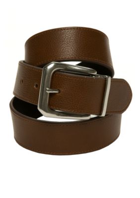 Lauren Ralph Lauren Leathergoods Reversible Belt w/ Mitered Buckle