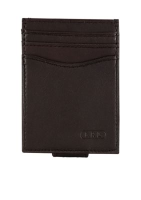 Lauren Ralph Lauren Leathergoods Card Case with Money Clip