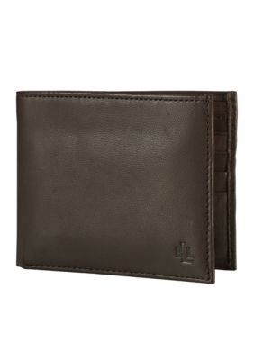 Lauren Ralph Lauren Leathergoods Brown Burnished Passcase