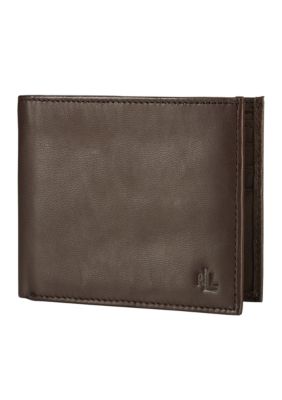 Lauren Ralph Lauren Leathergoods Brown Burnished BiFold 