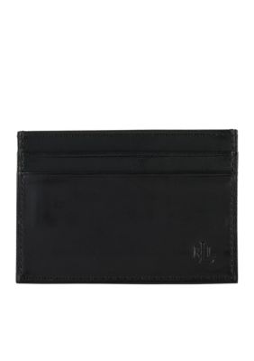 Lauren Ralph Lauren Leathergoods Burnished Black Money Clip