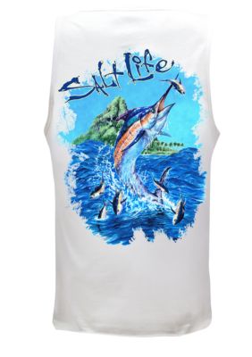 Salt Life Aloha Marlin Tank