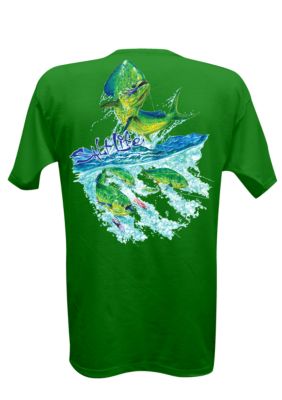 Salt Life Dolphin Spread Tee