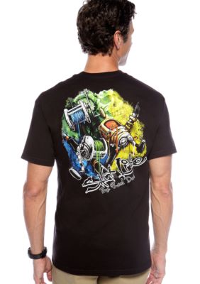Salt Life Painted Reels Tee