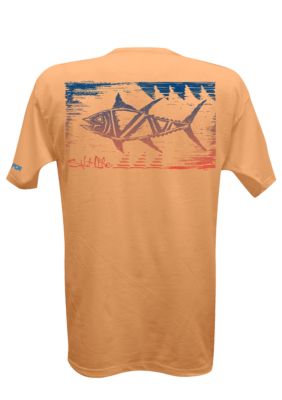 Salt Life Tribal Fish SLX Performance Short Sleeve Tee