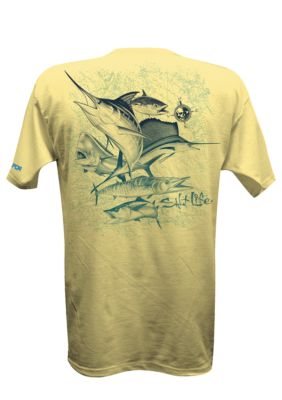 Salt Life Deep Sea Fade SLX Performance Tee